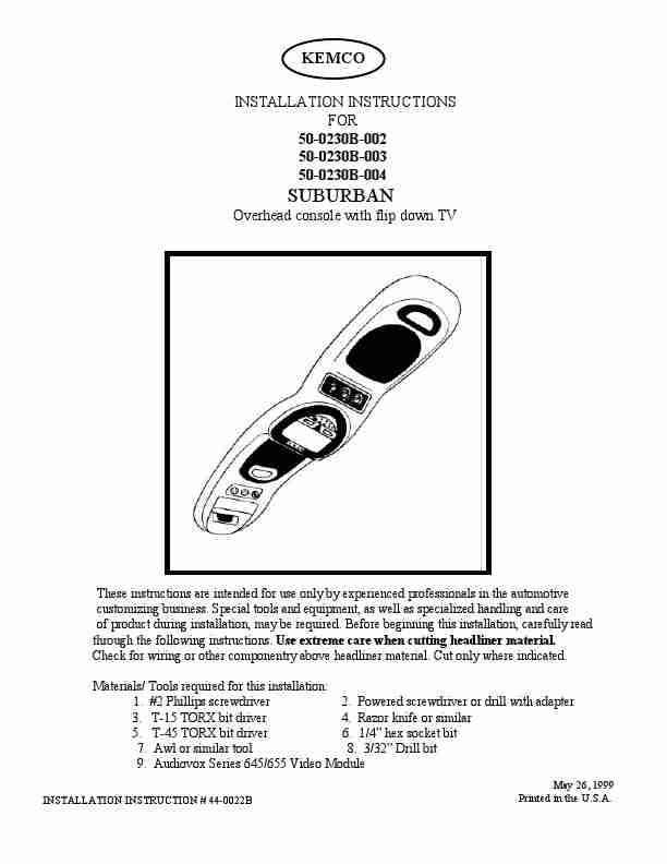 Plantronics Car Video System 50-0230B-002-page_pdf